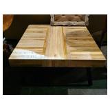 Butcher Block Cocktail Table