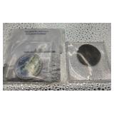 Pearl Harbor Collectors Coin & Large Cent