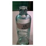 Aqua Glass Soda Bottle