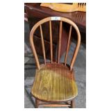 Plank Bottom Antique Bentwood Chair