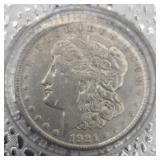 1921 Morgan Silver Dollar