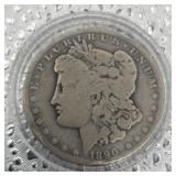 1890-O Morgan Silver Dollar