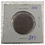 1818 Large Cent