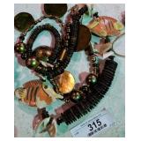 Fish Statement Necklace