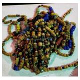 Multi Layer Beaded Statement Necklace