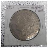 1921 Morgan Silver Dollar