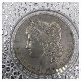 1890-S  Morgan Silver Dollar