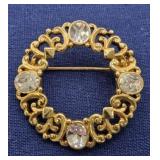 Ornate Vintage Brooch