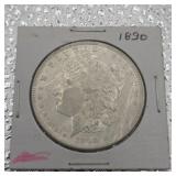 1890 Morgan Silver Dollar