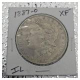 1887-O Morgan Silver Dollar