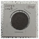 1845 Large Cent