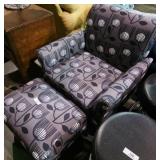 Accent Chair & Footstool