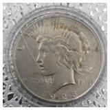 1923 Silver Peace Dollar