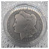 1889-O Morgan Silver Dollar