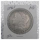 1896-S Morgan Silver Dollar