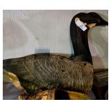 2 Folding Johnson Goose Decoys