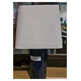 Blue Glass Vanity Lamp & Shade