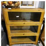 Vintage Oak Barrister Bookcase