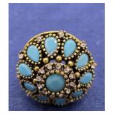 Large Estate Cocktail Ring