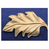Vintage Large Oak Leaf Brooch