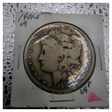 1901-S Morgan Silver Dollar