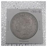 1921-D Morgan Silver Dollar