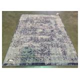 Multi Color Blue Rug