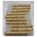 10 Viles of 24K Gold Flakes