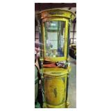 Vintage French Curio Display Cabinet