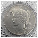 1923 Silver Peace Dollar