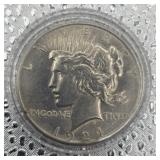 1924 Silver Peace Dollar