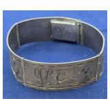 Sterling Silver Southwestern Design Bracelet