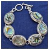 Sterling Silver Albone Shell Bracelet