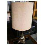 Antique Cherub Marble Lamp