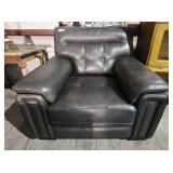 Grey Leather Chair