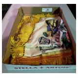 2 Vintage Souvenir Pillowcases