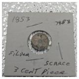 1853 Three Cent Piece
