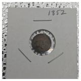 1852 Three Cent Piece