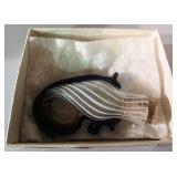 Vintage Art Glass Scent Bottle