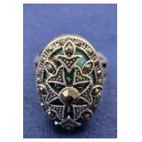 Ornate Estate Dinner Ring