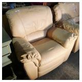 Leather Swivel Glider Recliner