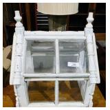 Vintage Wood & Glass Doll House