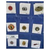 18 Antique Tobacco Tags