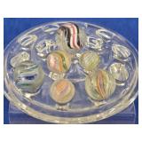 Vintage Glass Marbles  Some Handmade