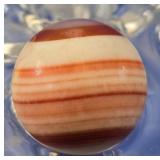 Antique Banded Carnelian Agate Marble