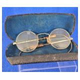 Antique 12K Gold Filled Eyeglasses & Case