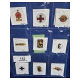 18 Antique Tobacco Tag & Tin Premiums