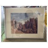 Vintage Framed Western Photo