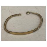 14K GF Vintage Bracelet