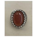 Men's Southwest Style Sandstone Ring